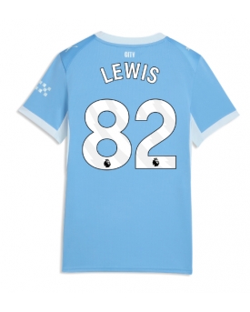 Manchester City Rico Lewis #82 Maglia Gara Casa Repliche 2026-27 Donna Maniche Corte Manchester City Rico Lewis #82 Maglia Gara Casa Repliche 2026-27 Donna Maniche Corte